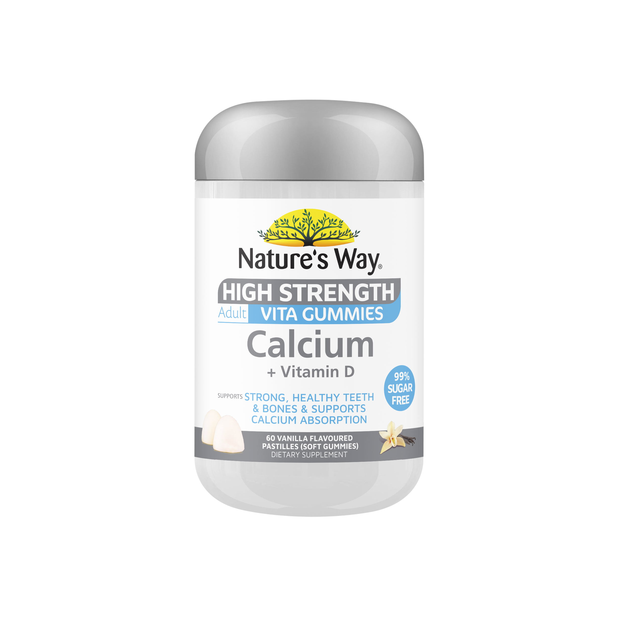 High Strength Adult Vita Gummies Calcium D Nature S Way Vitamins