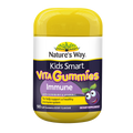 Nature's Way Kids Smart Vita Gummies immune supplement on a white background