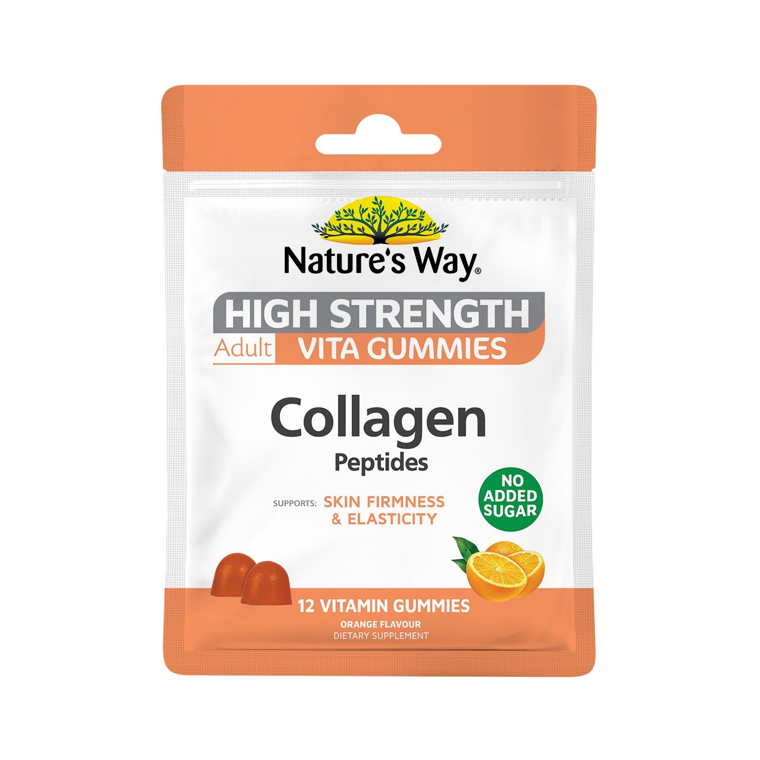 Nature's Way High Strength Adult Vita Gummies Collagen 12s