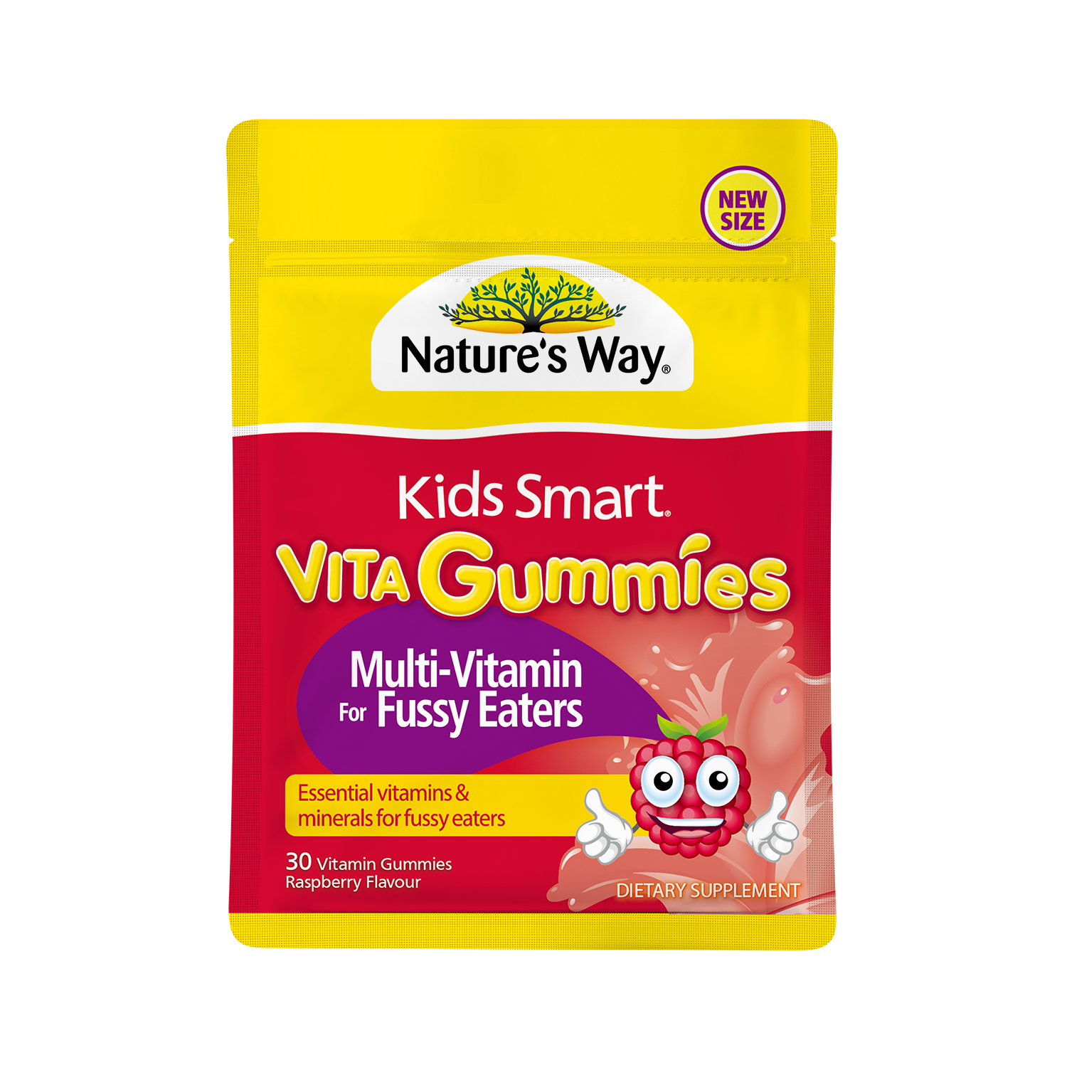 Nature's Way Kids Smart Vita Gummies Fussy Eaters Pouch 30s