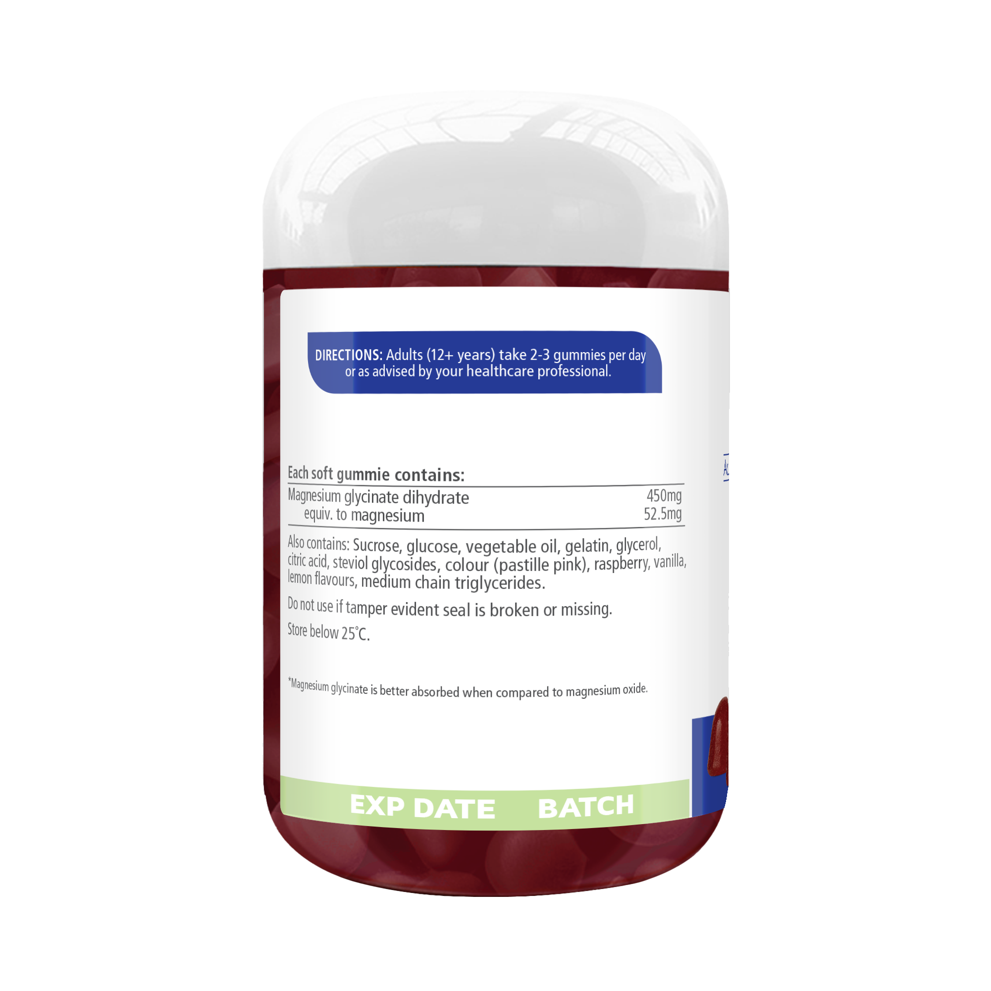 Nature's Way Adult Vita Gummies Magnesium Glycinate 60's
