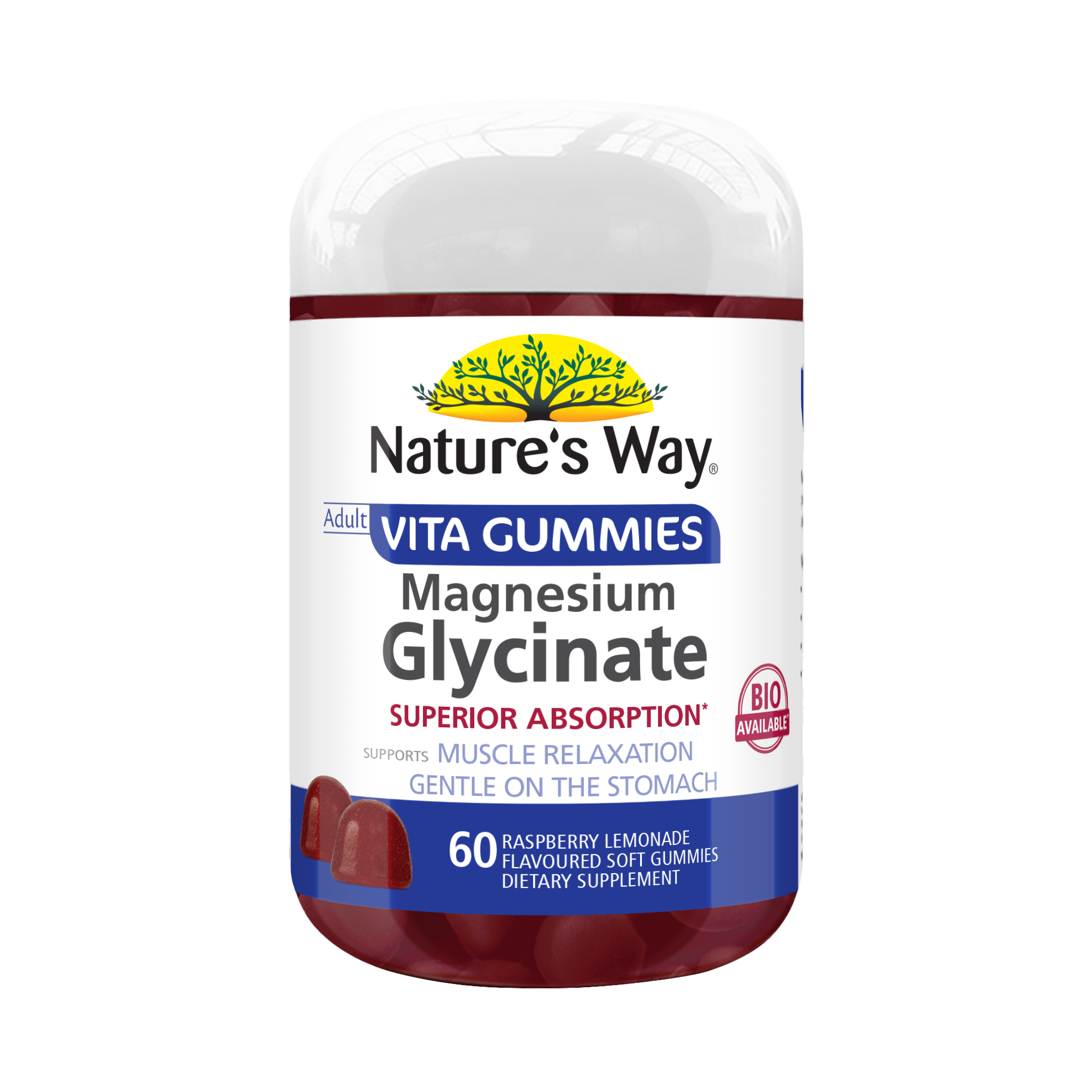 Nature's Way Adult Vita Gummies Magnesium Glycinate 60's