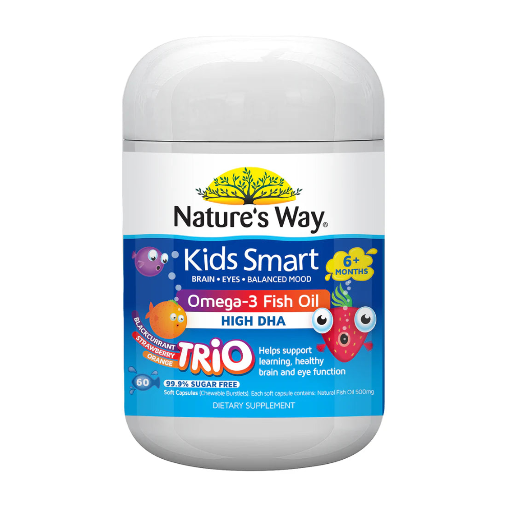 Nature's Way Kids Smart Fish Oil Trio 60s