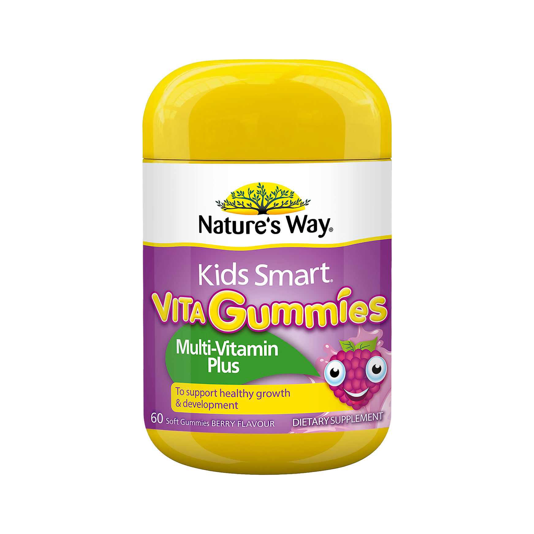Nature's Way Kids Smart  Vita Gummies Multi-Vitamin Plus 60s