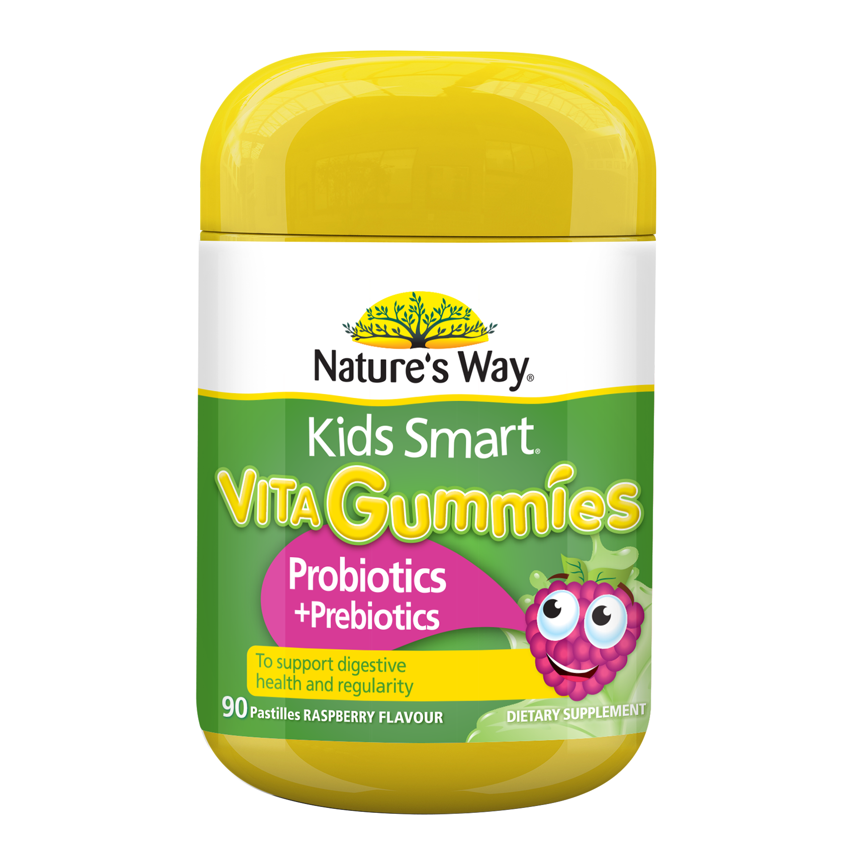 Nature's Way Kids Smart Vita Gummies Probiotic + Prebiotic 90s
