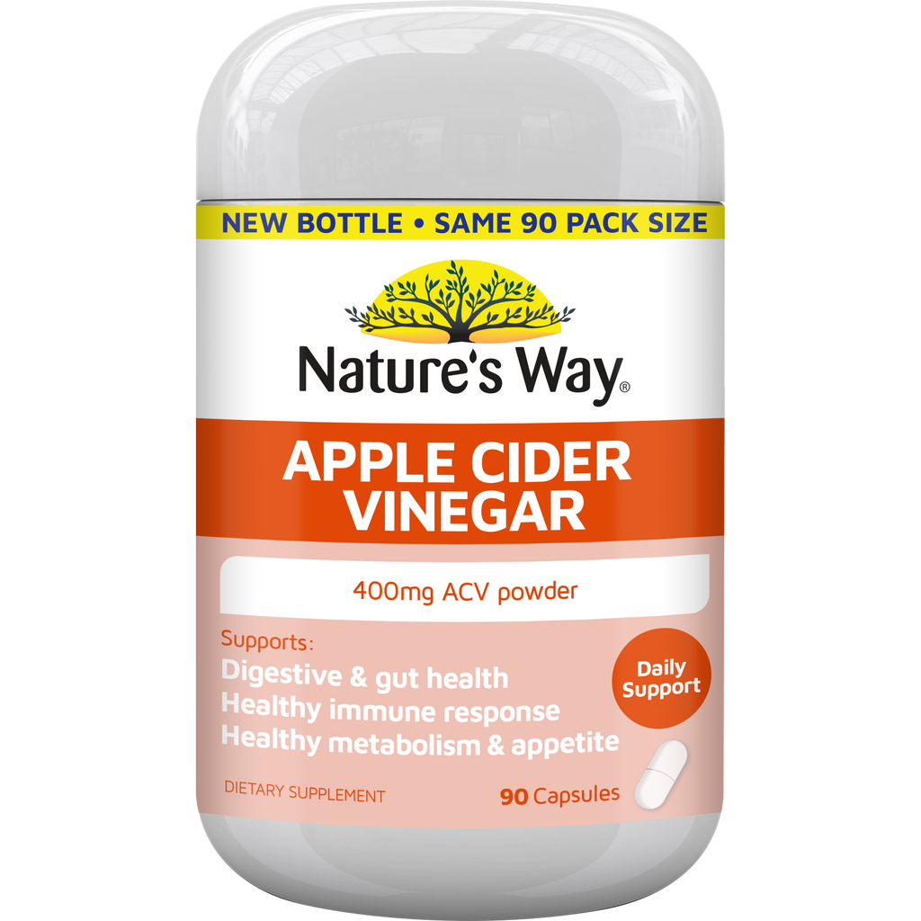 Nature's Way Apple Cider Vinegar Capsules 90s