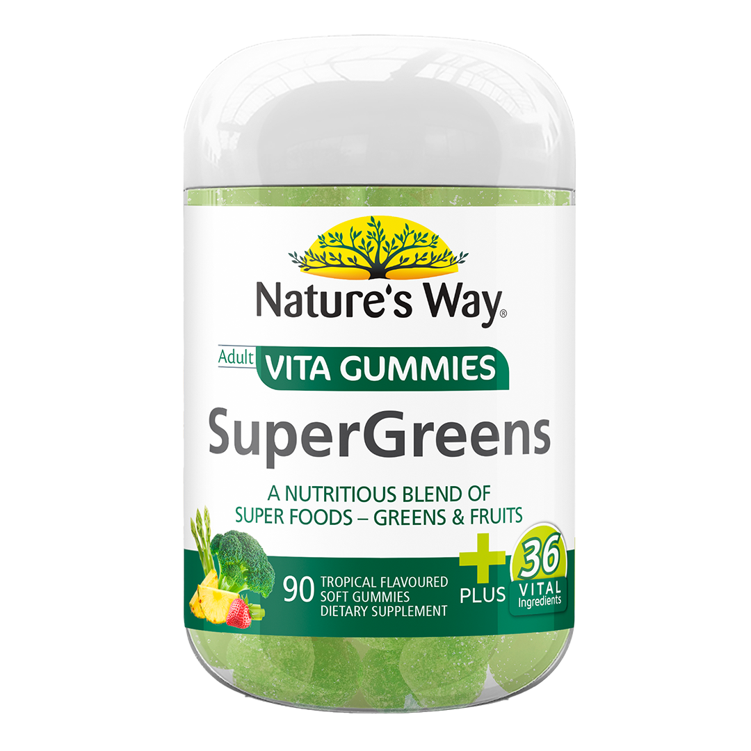 Nature's Way Adult Vita Gummies Super Greens 90s