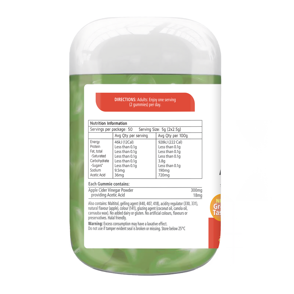 Nature's Way Adult Vita Gummies Apple Cider Vinegar  100s