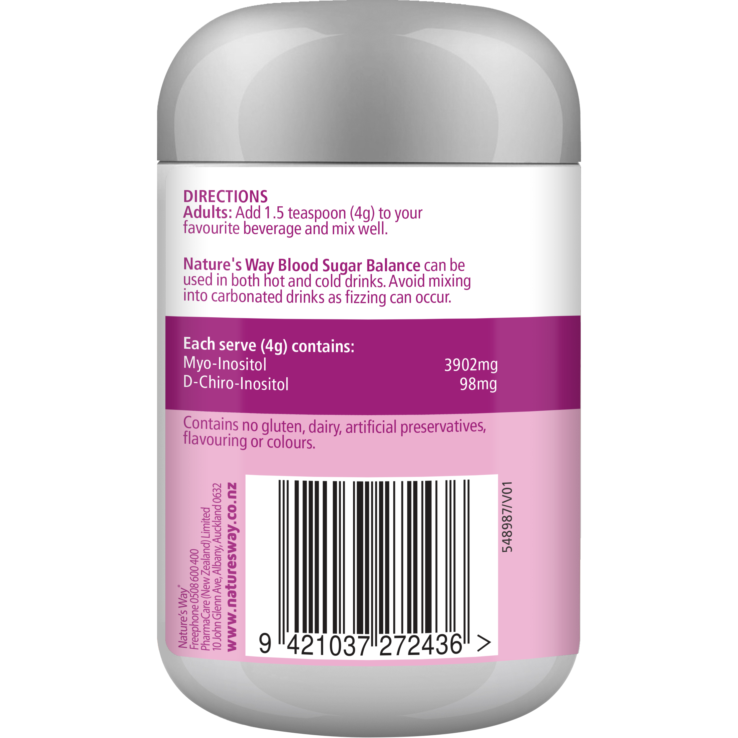Nature's Way Blood Sugar Balance Powder 56g