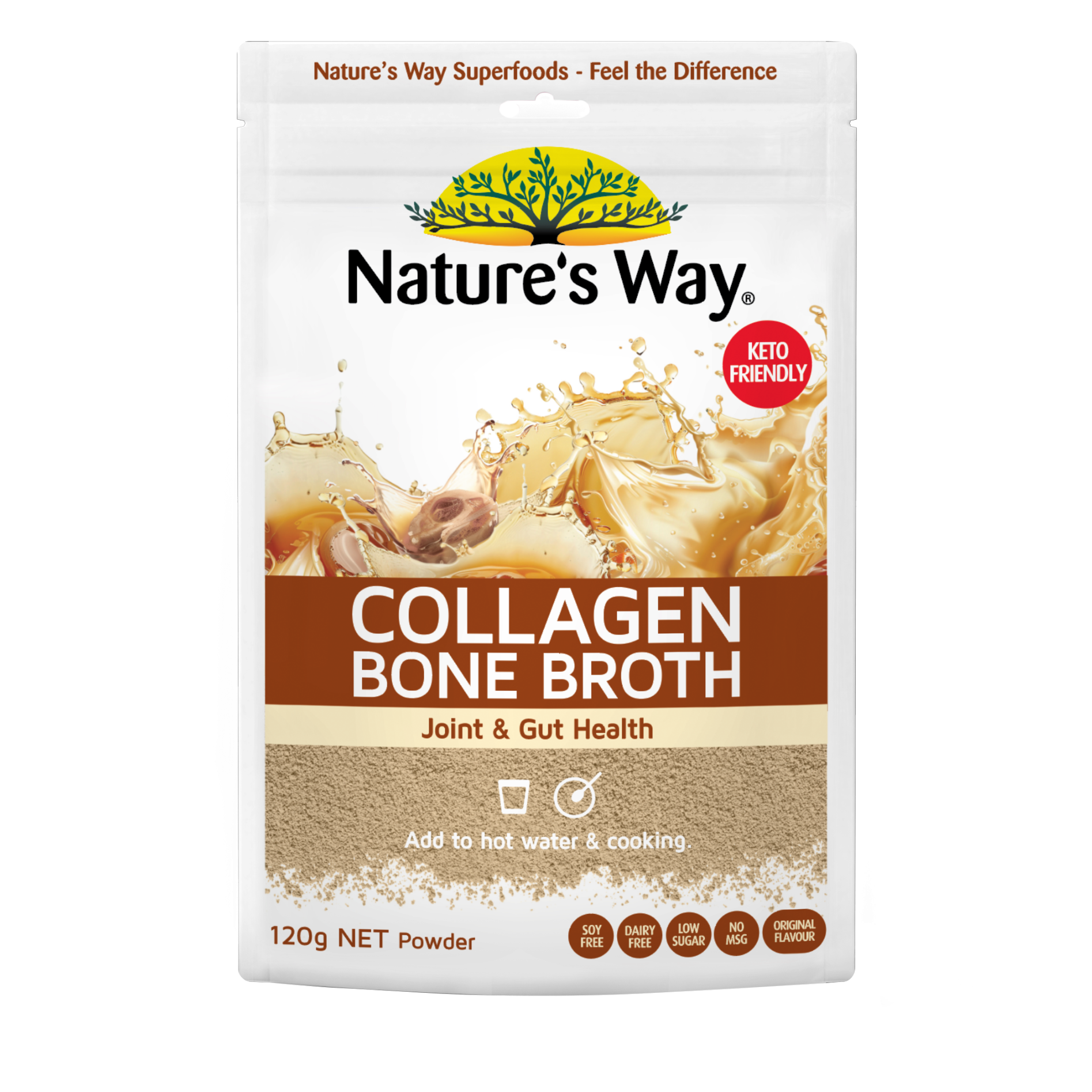 Nature's Way Bone Broth Powder 120g