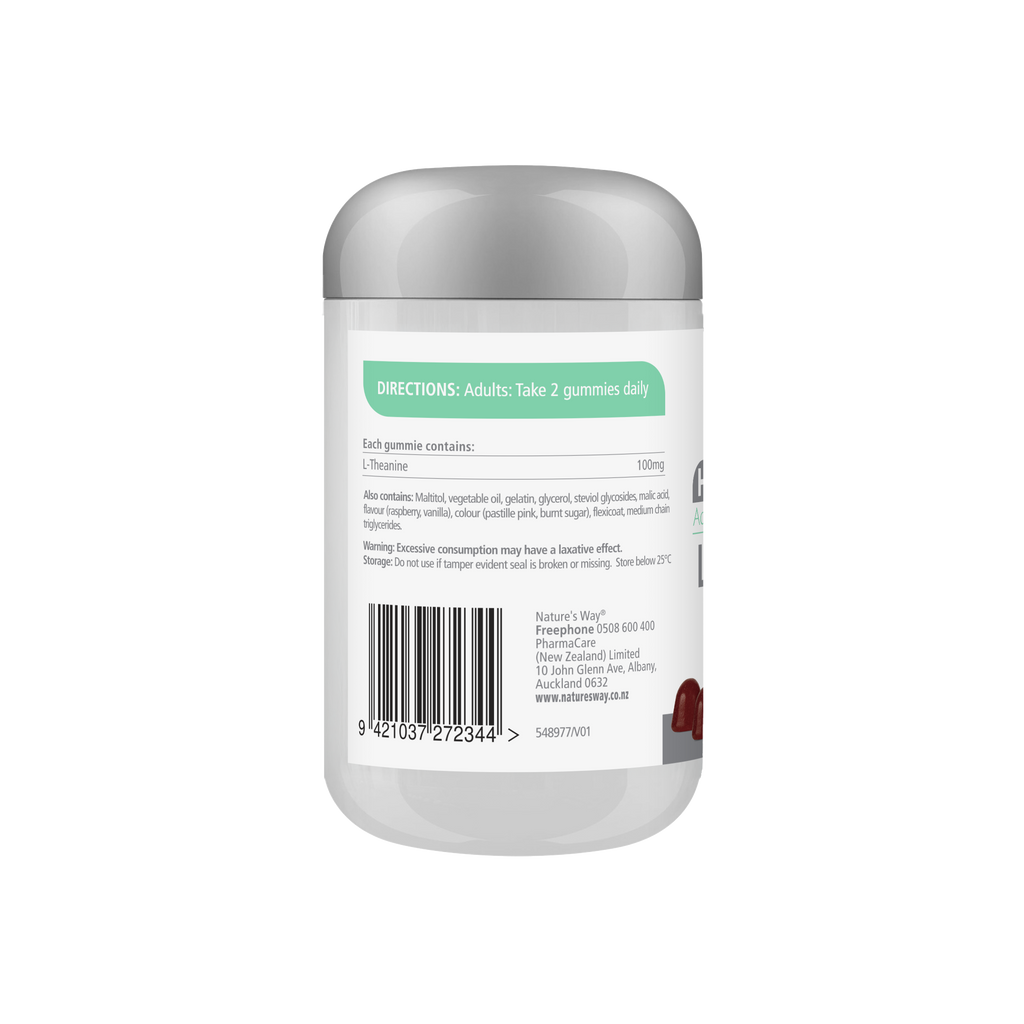 Nature's Way High Strength Adult Vita Gummies L-Theanine 50s