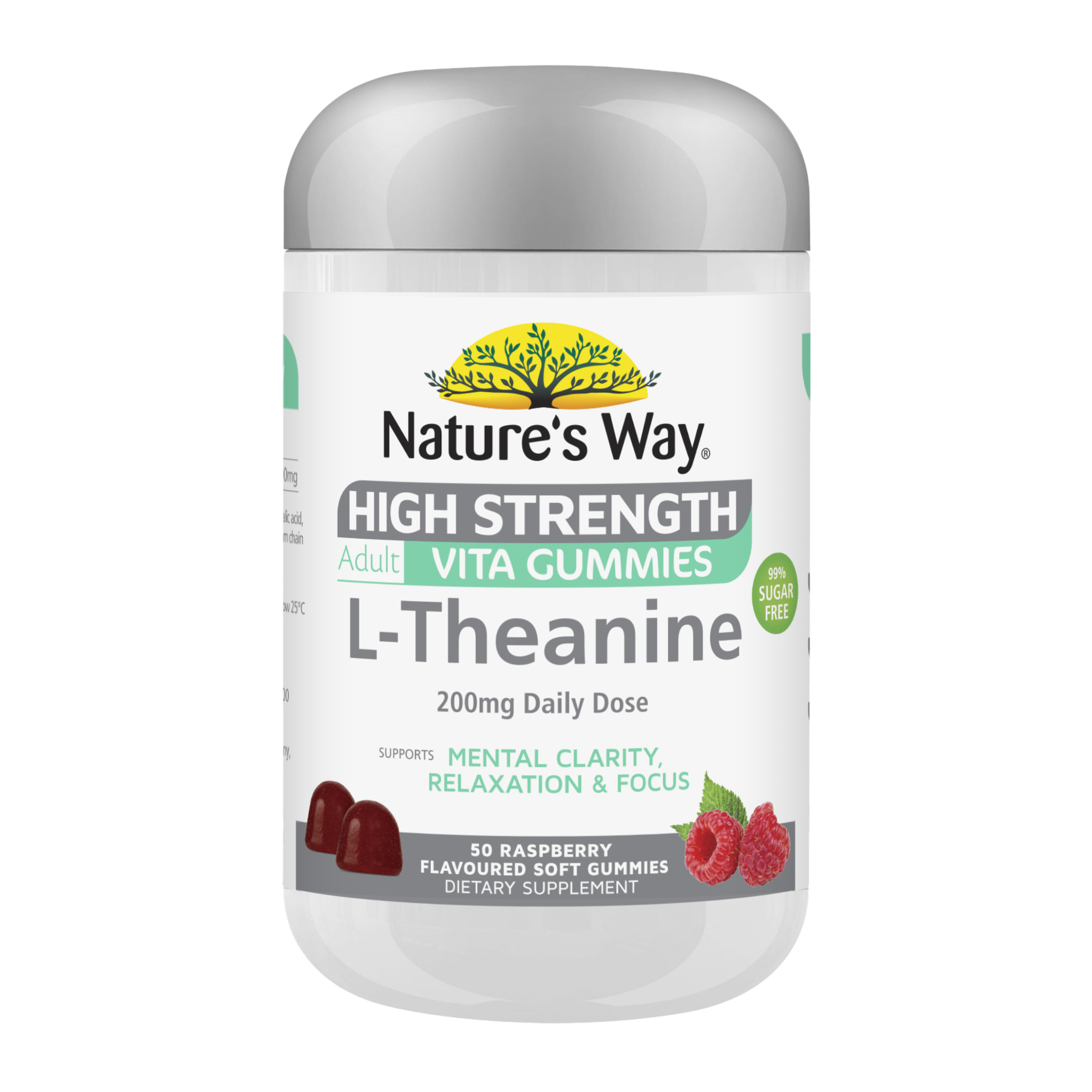 Nature's Way High Strength Adult Vita Gummies L-Theanine 50s