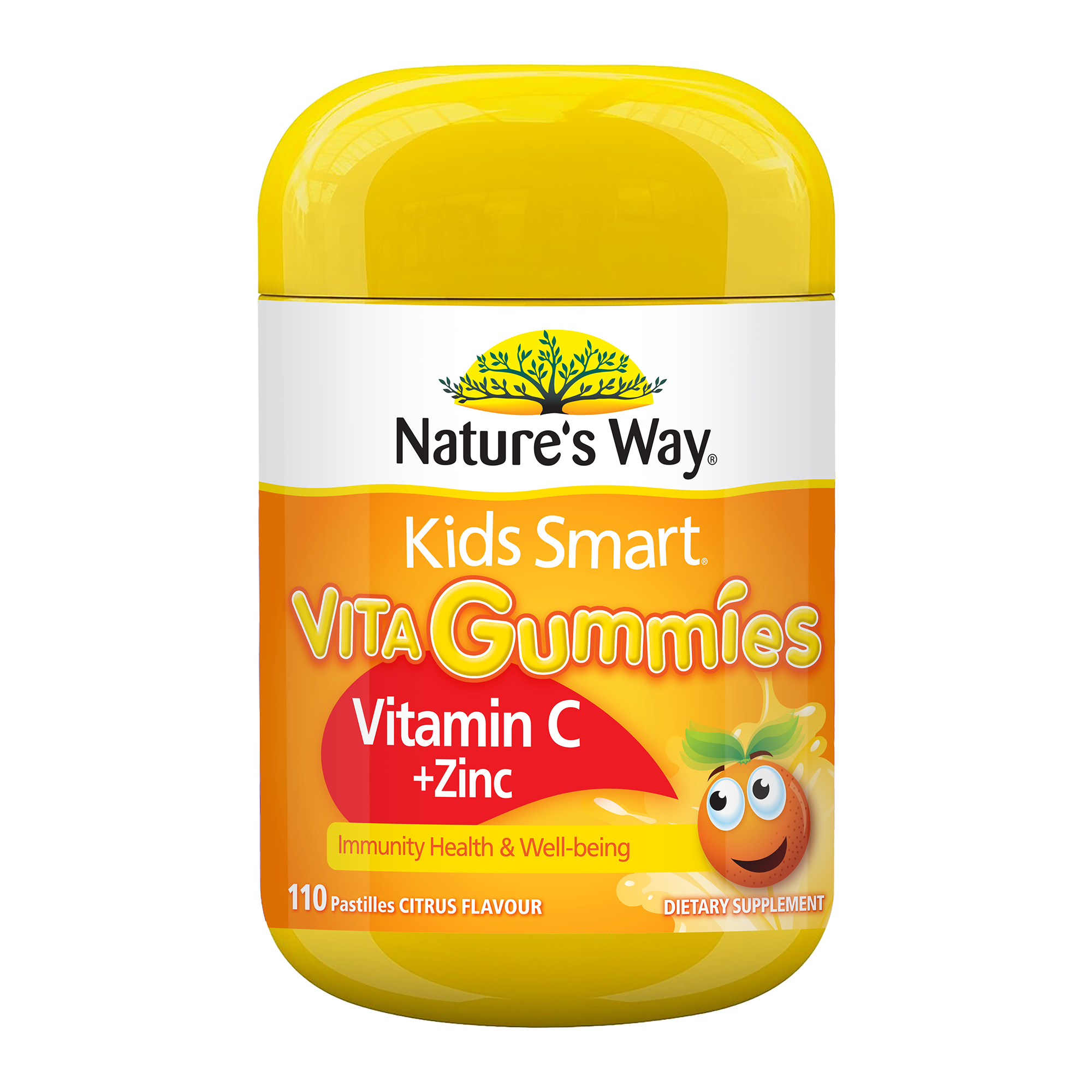 Nature's Way Kids Smart Vita Gummies Vit C + Zinc 110s