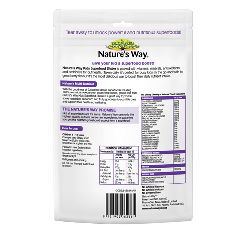 Nature's Way  Kids Superfood Shake 75g