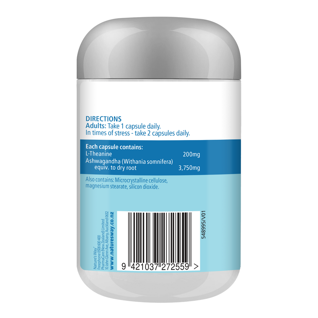 Nature's Way L-Theanine Calm + Balance Capsules 90s