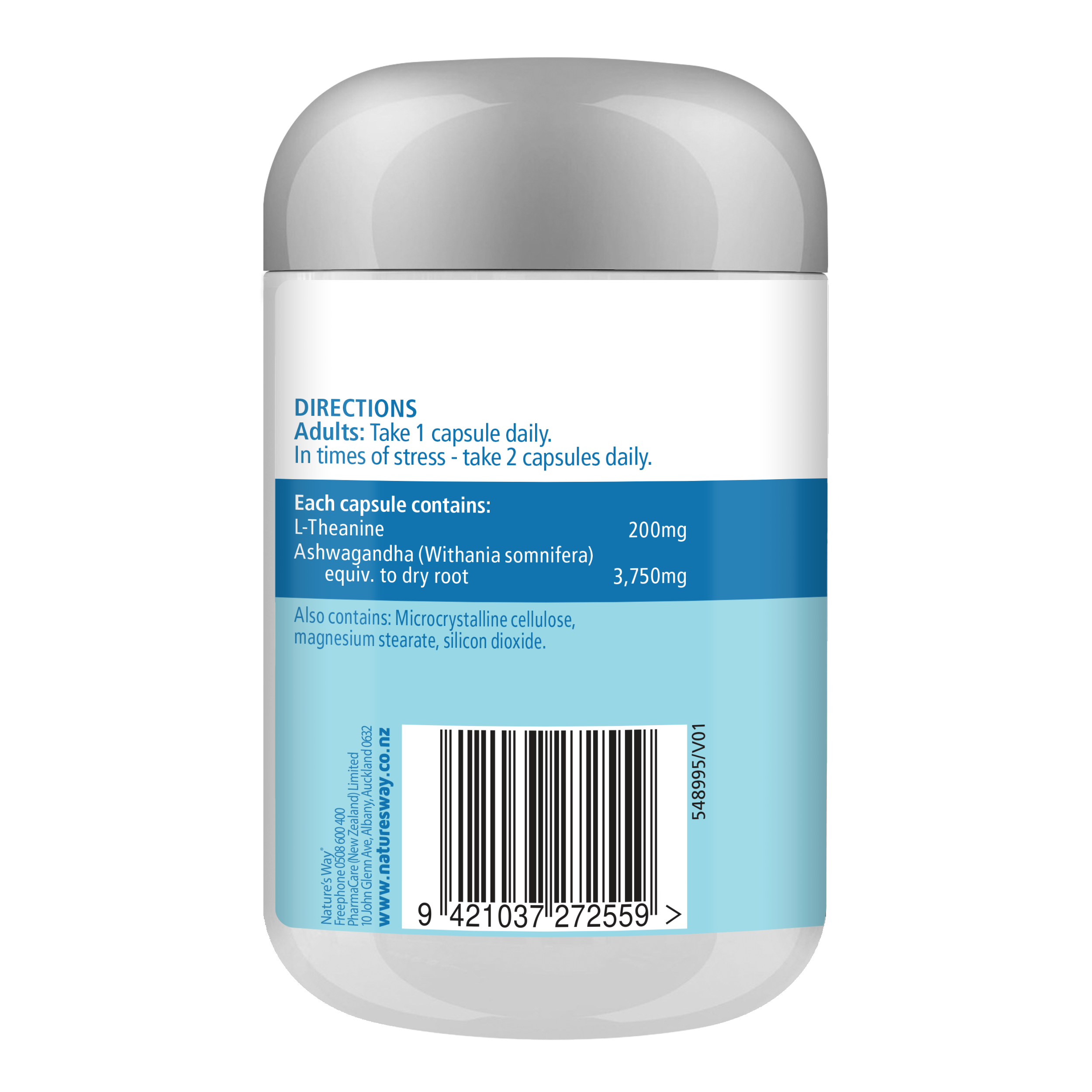 Nature's Way L-Theanine Calm + Balance Capsules 90s