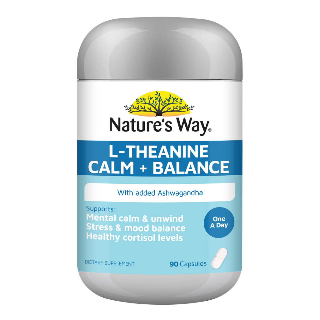 Nature's Way L-Theanine Calm + Balance Capsules 90s