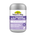 Nature's Way L-Theanine Sleep + Restore Capsules 50s