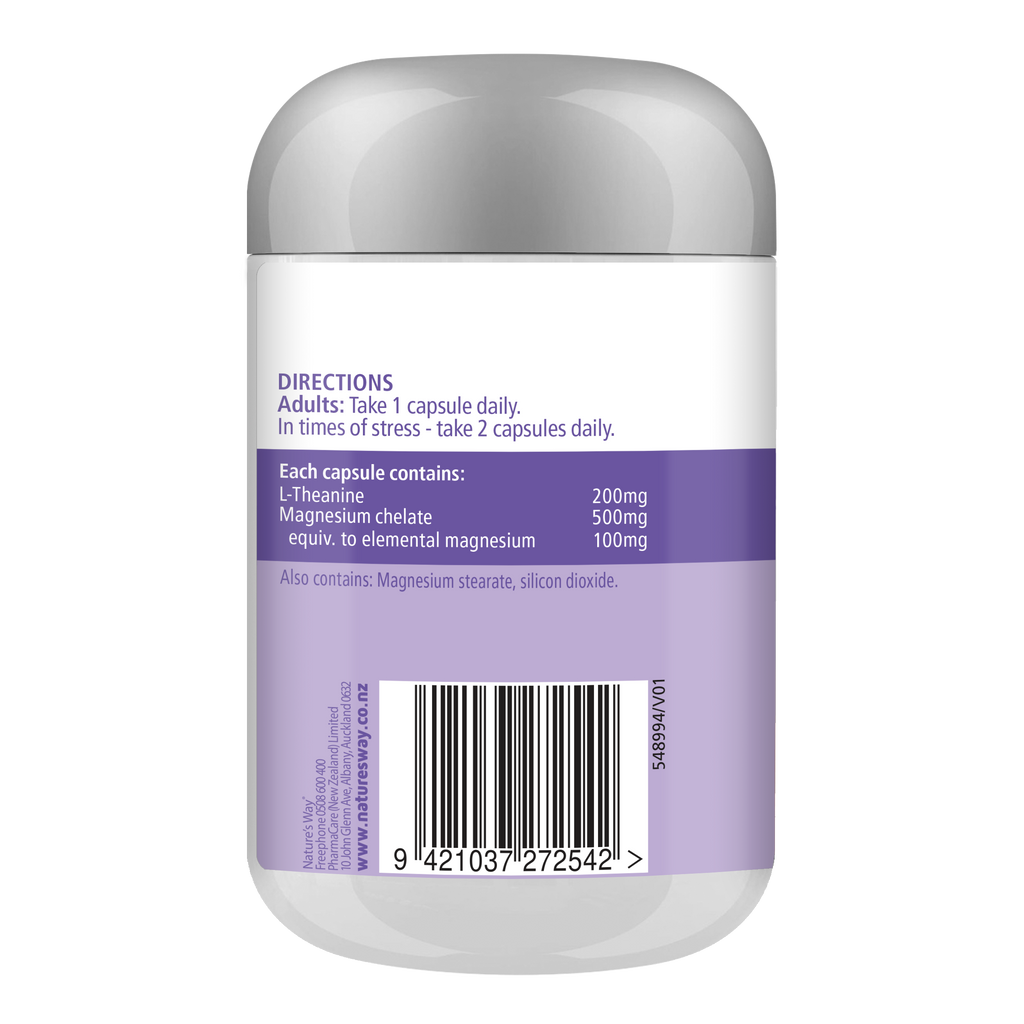 Nature's Way L-Theanine Sleep + Restore Capsules 90s