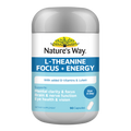 Nature's Way L-Theanine Focus + Energy Capsules 90s