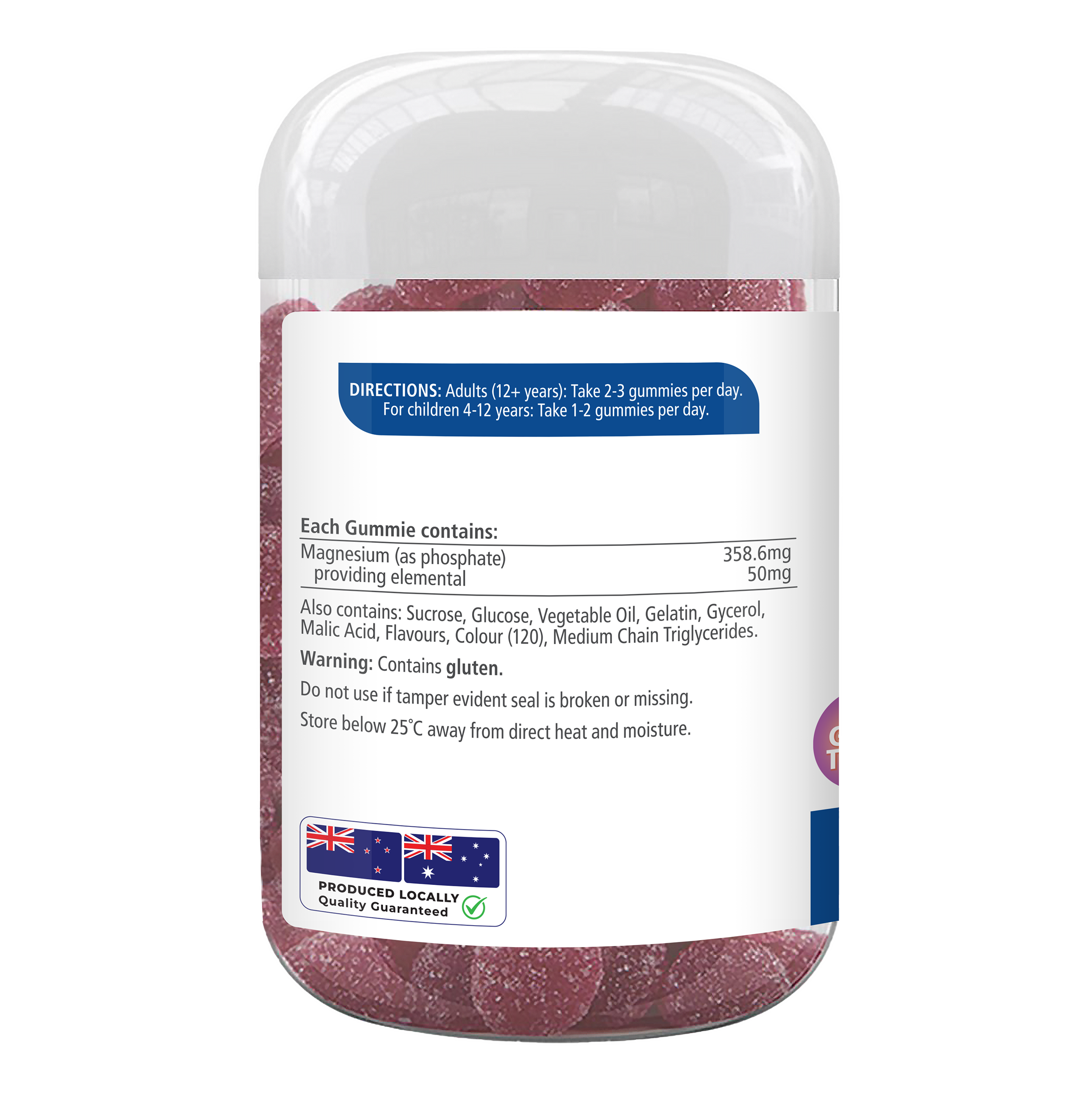 Nature's Way Adult Vita Gummies Magnesium 90s