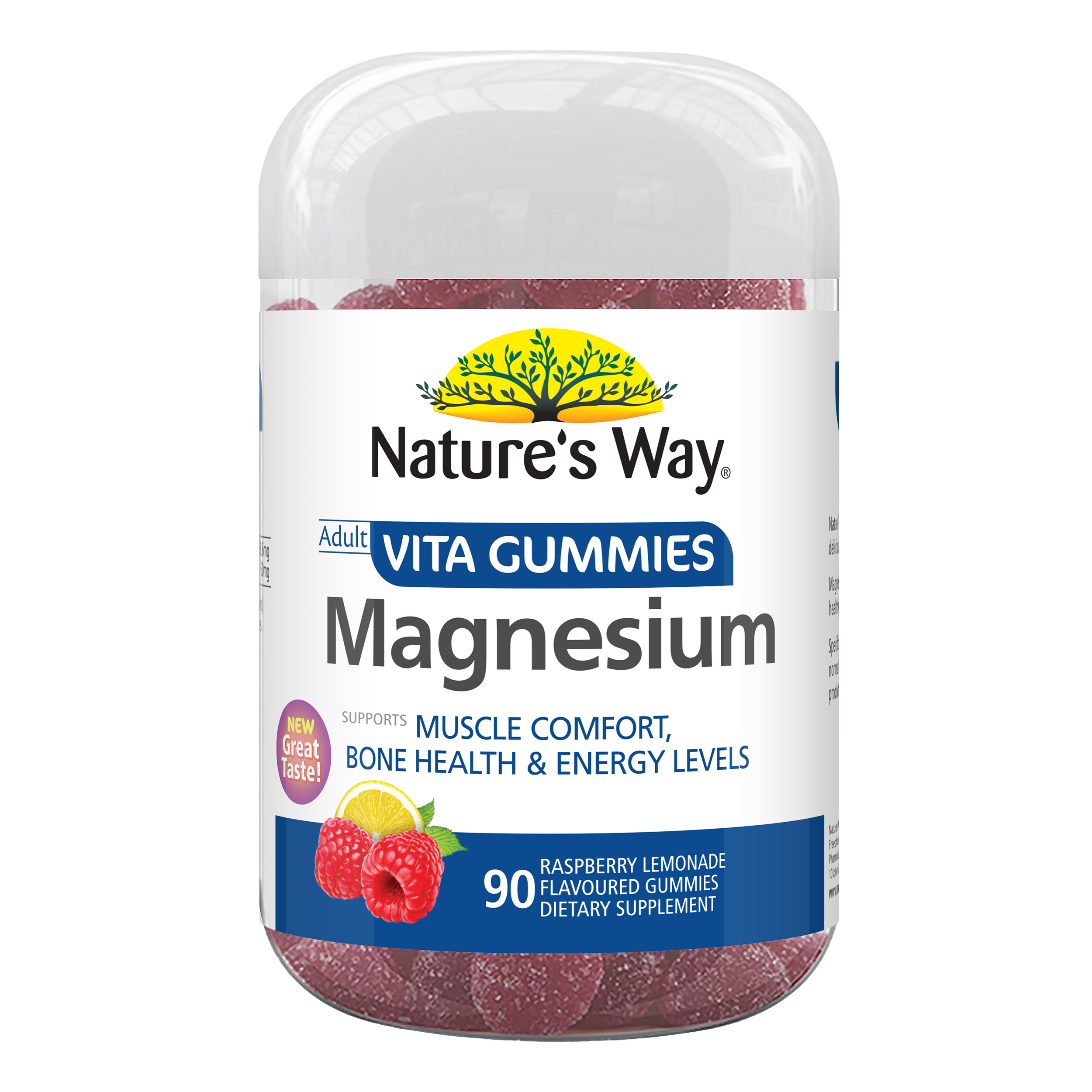 Nature's Way Adult Vita Gummies Magnesium 90s
