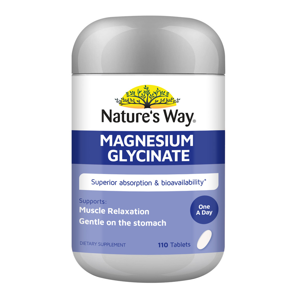 Nature's Way Magnesium Glycinate Tablets 110s