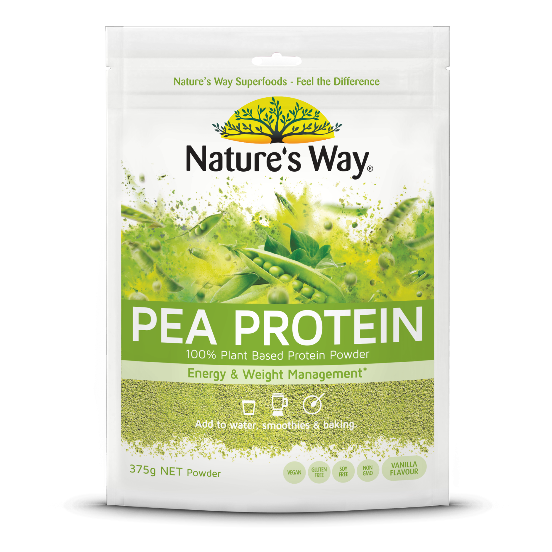 Nature's Way Pea Protein Powder 375g