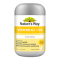 Nature's Way Vitamin K2 + D3 Capsules 30s