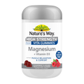 Nature's Way High Strength Adult Vita Gummies Magnesium + Vitamin D3 container on a white background