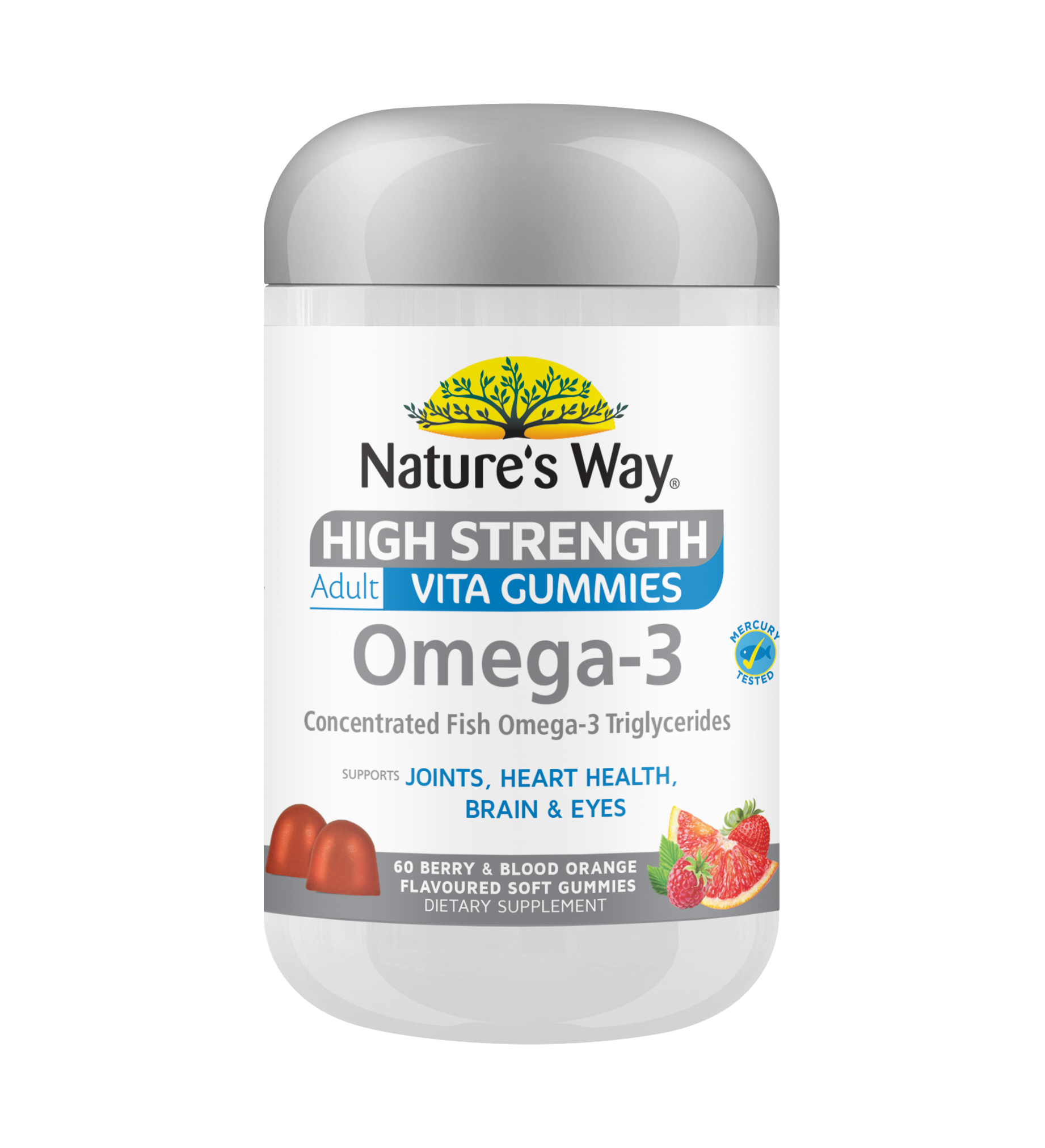 Nature's Way High Strength Adult Vita Gummies Omega-3 60s