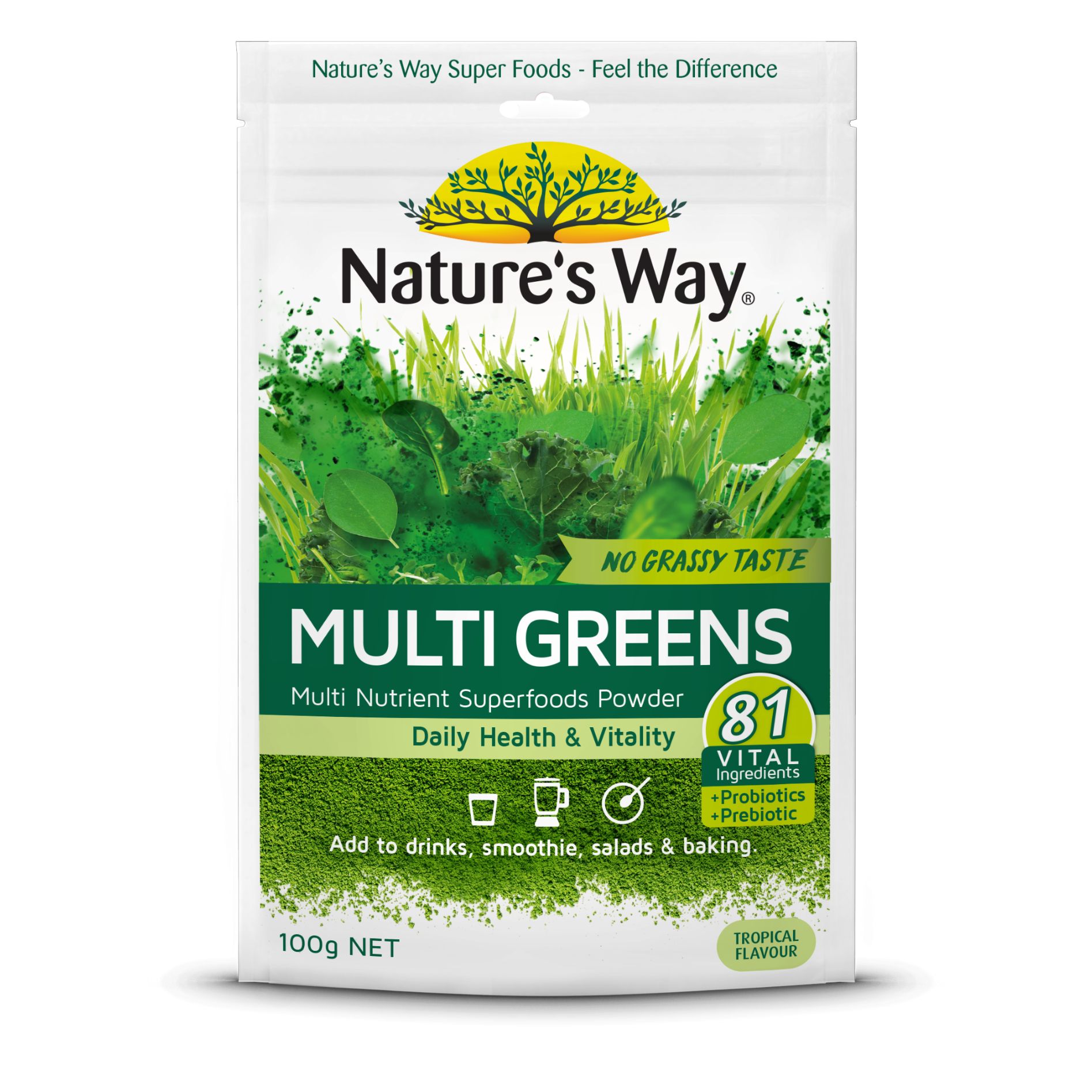 Nature's Way Multi Green Powder 100g