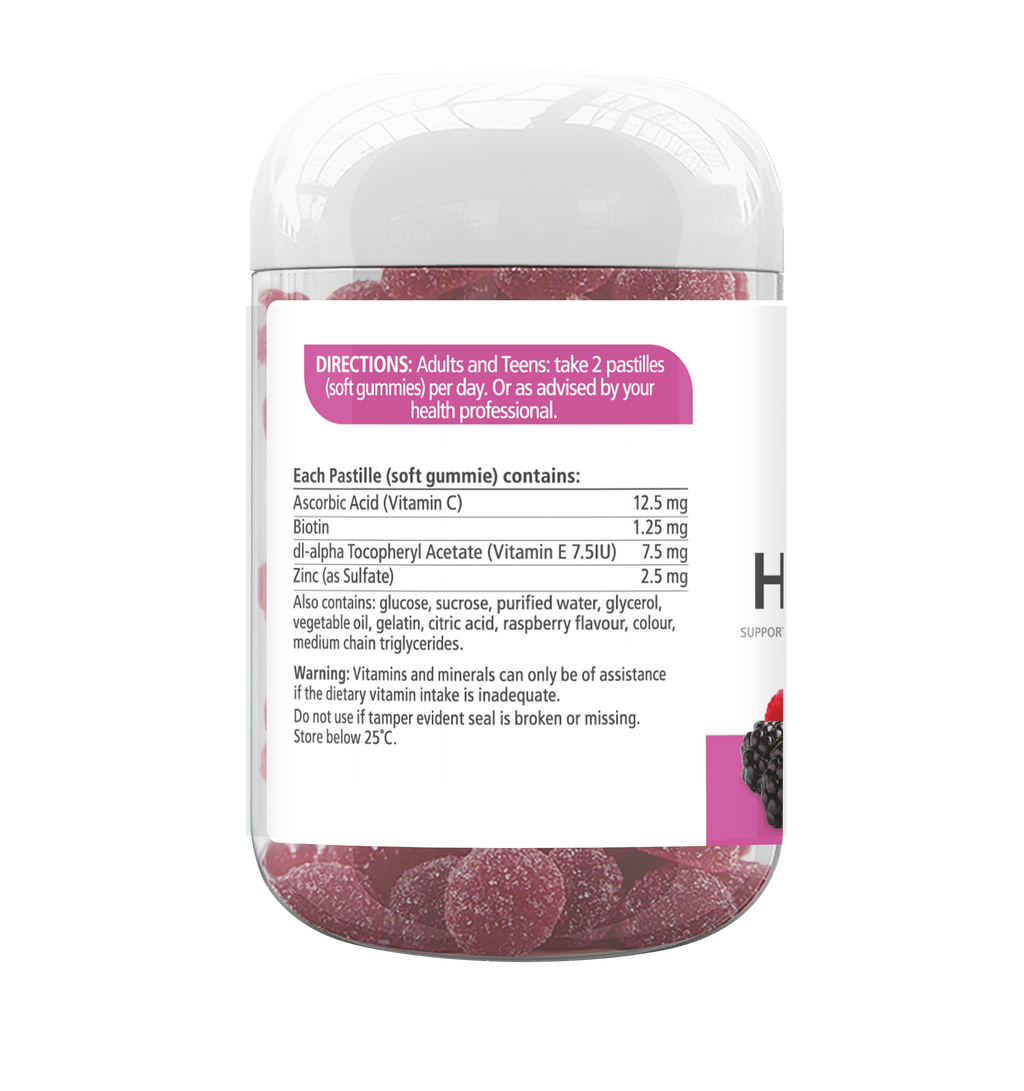 Nature's Way Adult Vita Gummies Hair, Skin & Nails 60s