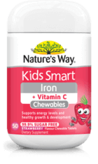 Nature’s Way Kids Smart Iron Chewable Tablets
