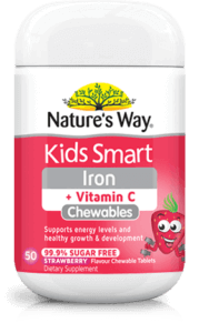 Nature’s Way Kids Smart Iron Chewable Tablets