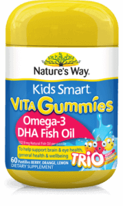 Kids Smart VitaGummies Omega-3 DHA Fish Oil TRIO