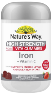 High Strength Adult Vita Gummies Iron + Vitamin C